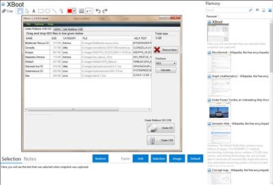 XBoot - Flamory bookmarks and screenshots