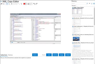 XML Copy Editor - Flamory bookmarks and screenshots