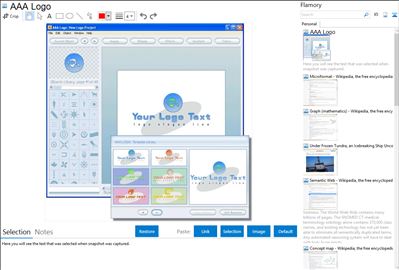 AAA Logo - Flamory bookmarks and screenshots