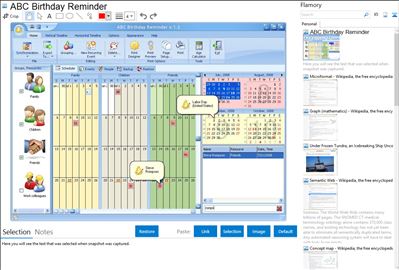 ABC Birthday Reminder - Flamory bookmarks and screenshots