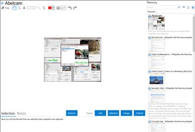 Abelcam - Flamory bookmarks and screenshots