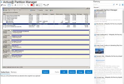 Active@ Partition Manager - Flamory bookmarks and screenshots