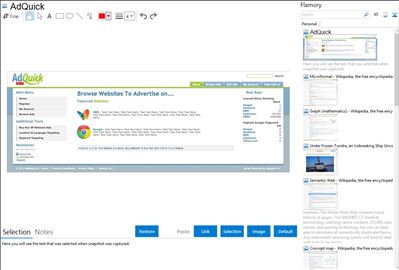 AdQuick - Flamory bookmarks and screenshots