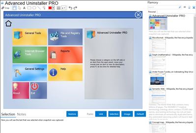 Advanced Uninstaller PRO - Flamory bookmarks and screenshots