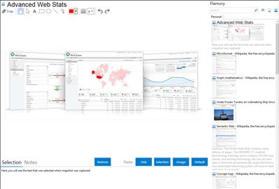 Advanced Web Stats - Flamory bookmarks and screenshots