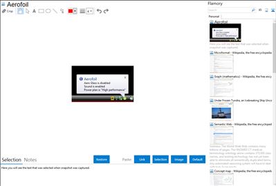 Aerofoil - Flamory bookmarks and screenshots