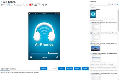 AirPhones - Flamory bookmarks and screenshots