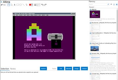 Altirra - Flamory bookmarks and screenshots