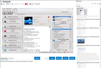 Amarok - Flamory bookmarks and screenshots