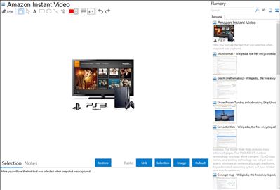Amazon Instant Video - Flamory bookmarks and screenshots