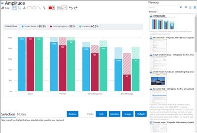 Amplitude - Flamory bookmarks and screenshots