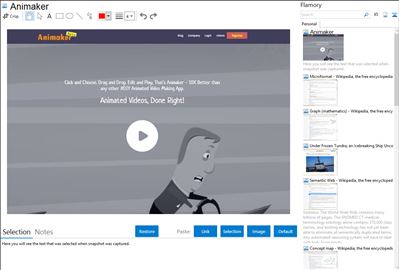 Animaker - Flamory bookmarks and screenshots