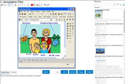 Annotation Pilot - Flamory bookmarks and screenshots