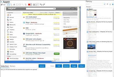 Appnr - Flamory bookmarks and screenshots