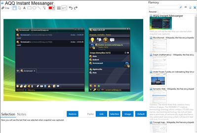 AQQ Instant Messanger - Flamory bookmarks and screenshots