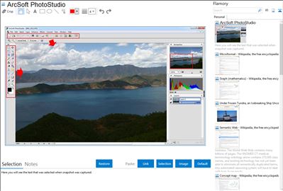 ArcSoft PhotoStudio - Flamory bookmarks and screenshots