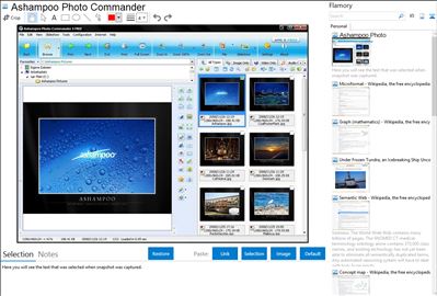 Ashampoo Photo Commander - Flamory bookmarks and screenshots