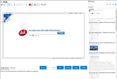 Ask - Flamory bookmarks and screenshots