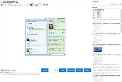Audiogalaxy - Flamory bookmarks and screenshots