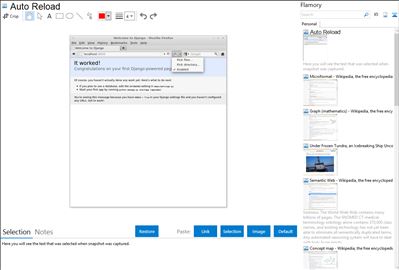 Auto Reload - Flamory bookmarks and screenshots