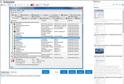 Autoruns - Flamory bookmarks and screenshots