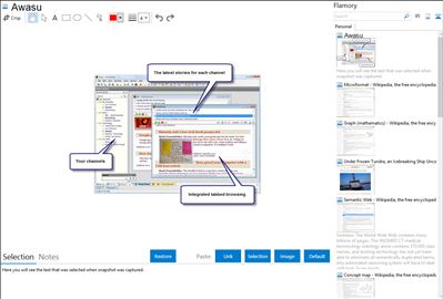 Awasu - Flamory bookmarks and screenshots