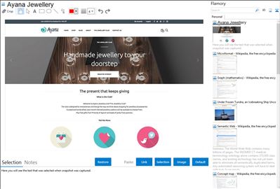 Ayana Jewellery - Flamory bookmarks and screenshots