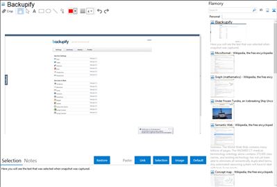 Backupify - Flamory bookmarks and screenshots