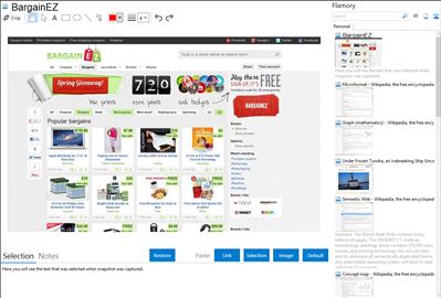 BargainEZ - Flamory bookmarks and screenshots