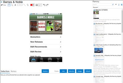 Barnes & Noble - Flamory bookmarks and screenshots