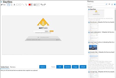 Bayfiles - Flamory bookmarks and screenshots