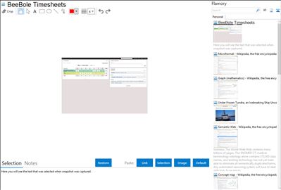 BeeBole Timesheets - Flamory bookmarks and screenshots