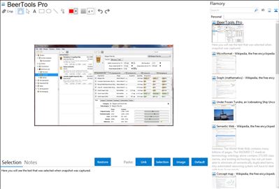 BeerTools Pro - Flamory bookmarks and screenshots