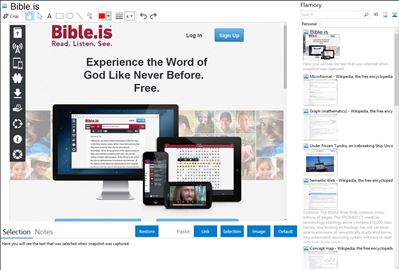 Bible.is - Flamory bookmarks and screenshots