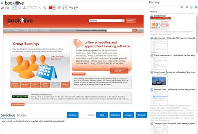 bookitlive - Flamory bookmarks and screenshots
