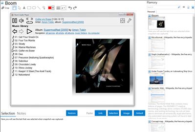 Boom - Flamory bookmarks and screenshots