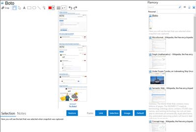 Boto - Flamory bookmarks and screenshots