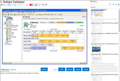 Brilliant Database - Flamory bookmarks and screenshots