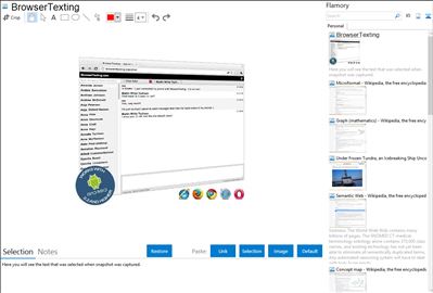 BrowserTexting - Flamory bookmarks and screenshots