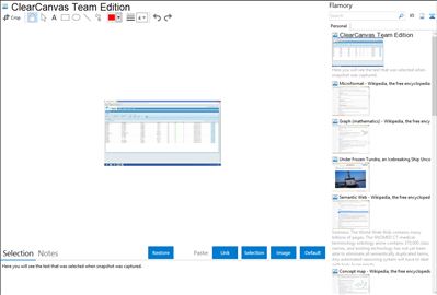 ClearCanvas Team Edition - Flamory bookmarks and screenshots