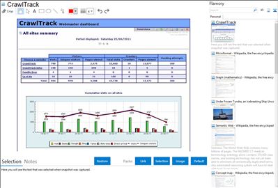 CrawlTrack - Flamory bookmarks and screenshots