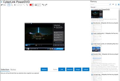 CyberLink PowerDVD - Flamory bookmarks and screenshots