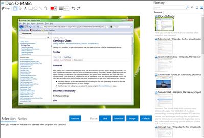 Doc-O-Matic - Flamory bookmarks and screenshots