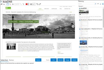 duiaDNS - Flamory bookmarks and screenshots