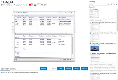 Ext2Fsd - Flamory bookmarks and screenshots
