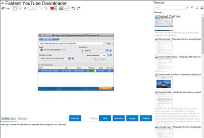 Fastest YouTube Downloader - Flamory bookmarks and screenshots