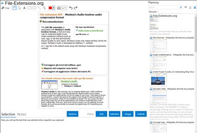 File-Extensions.org - Flamory bookmarks and screenshots