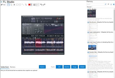 FL Studio - Flamory bookmarks and screenshots