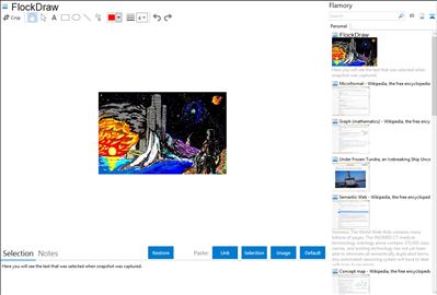 FlockDraw - Flamory bookmarks and screenshots