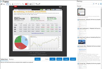Frano - Flamory bookmarks and screenshots